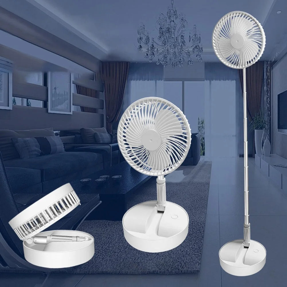 CoolFold™ | VENTILADOR PLEGAGLE RECARGABLE INALAMBRICO