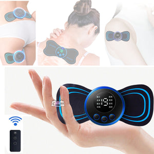 PulseRelax™ | MINI MASAJEADOR CERVICAL ELÉCTRICO RECARGABLE USB